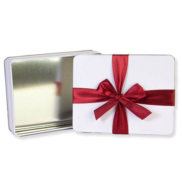 Cadeaublik met rode Strik