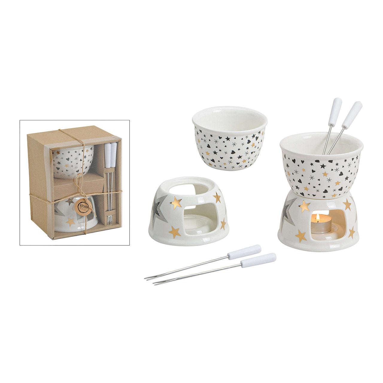Chocolade fondue set