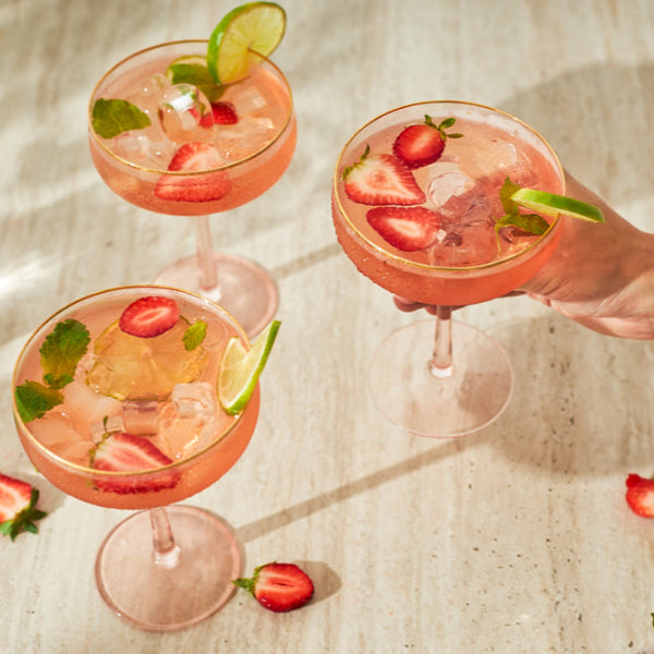 Strawberry mojito sfeerfoto