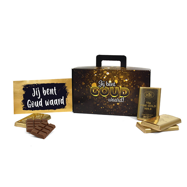 Goud waard koffer
