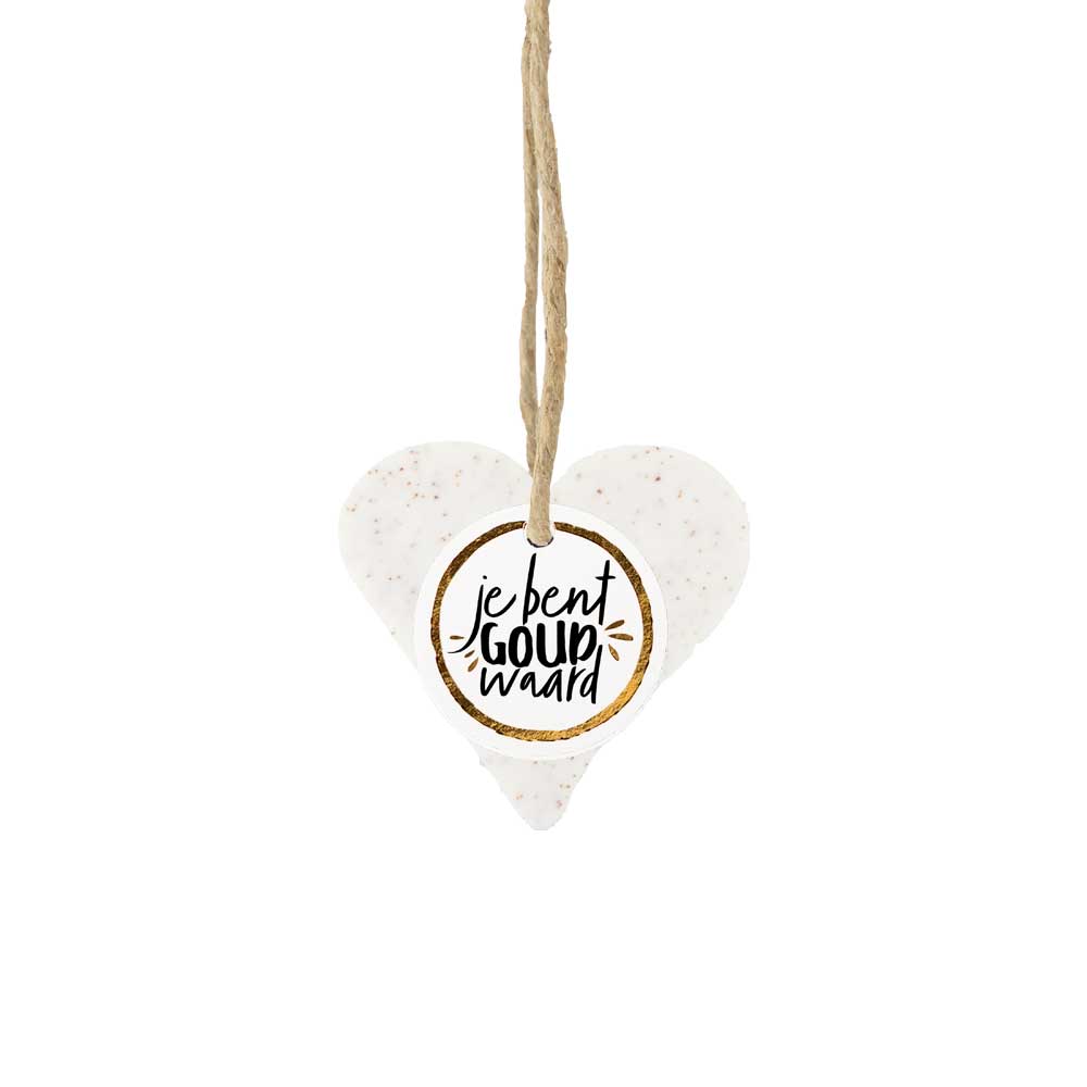 Zeepje in hartjesvorm