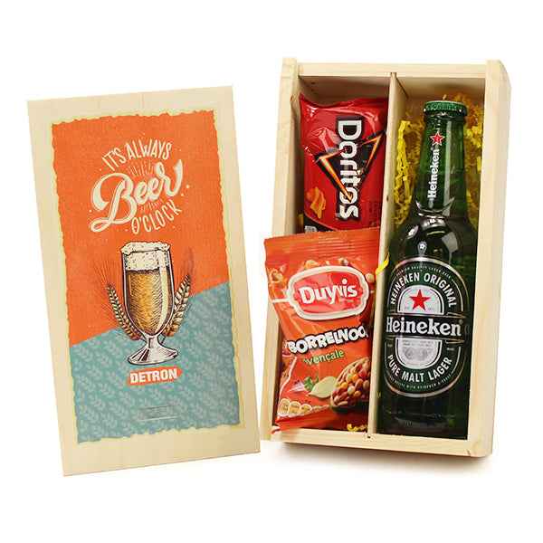Borrelkistje met heineken