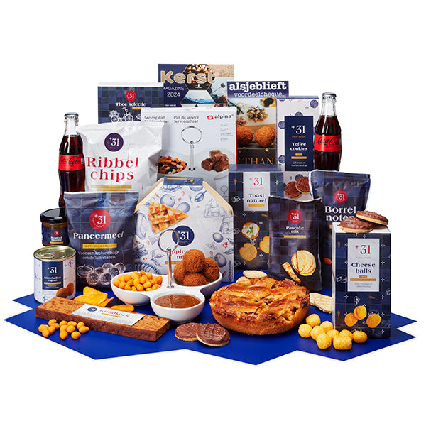 Kerstpakket met oud Hollandse lekkernijen
