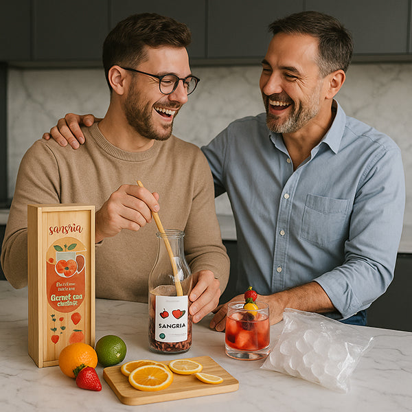 Sfeerfoto sangria maken
