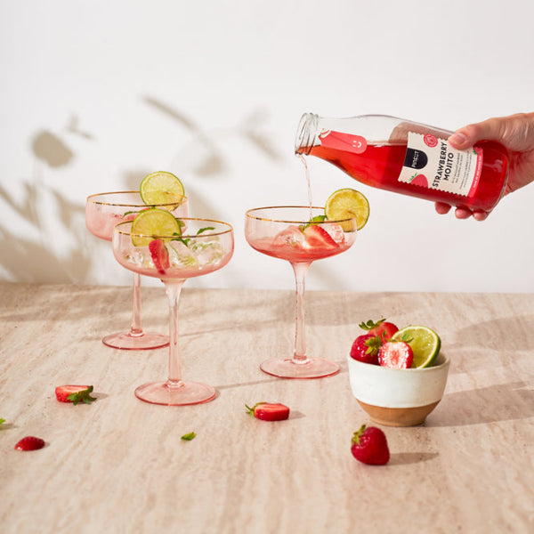 Strawberry mojito sfeerfoto