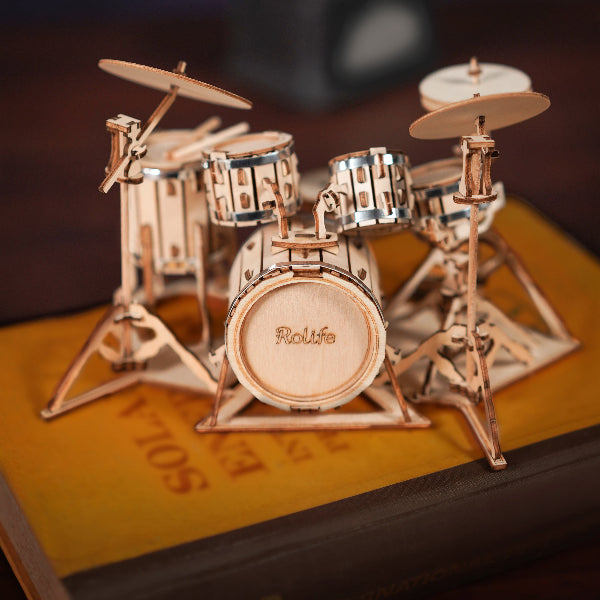 Houten drumstel