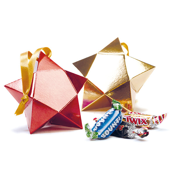 Kerstster met celebrations