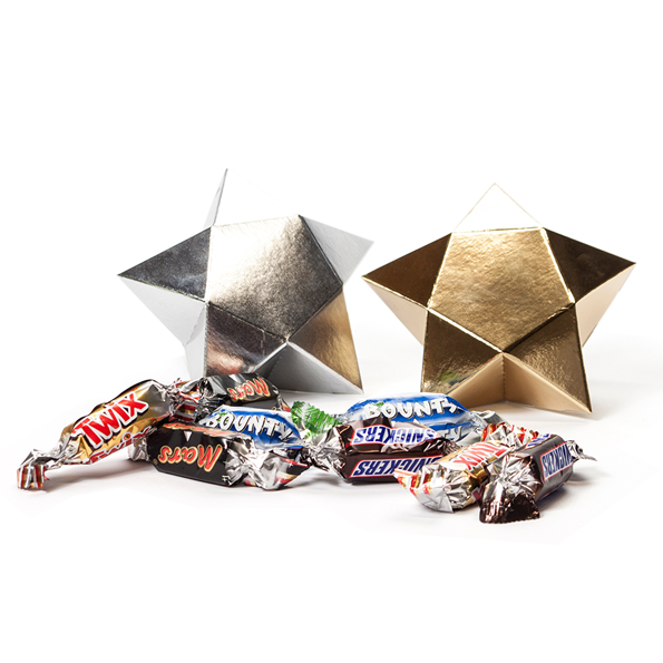 Kerststerren met celebrations