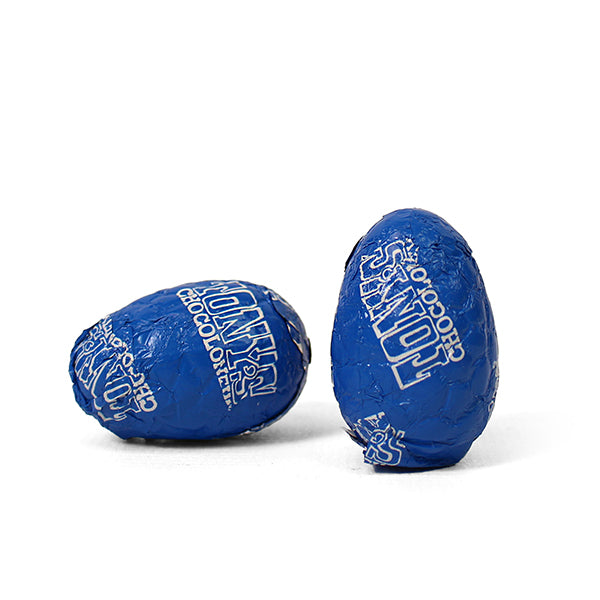 Donkerblauw tony ei