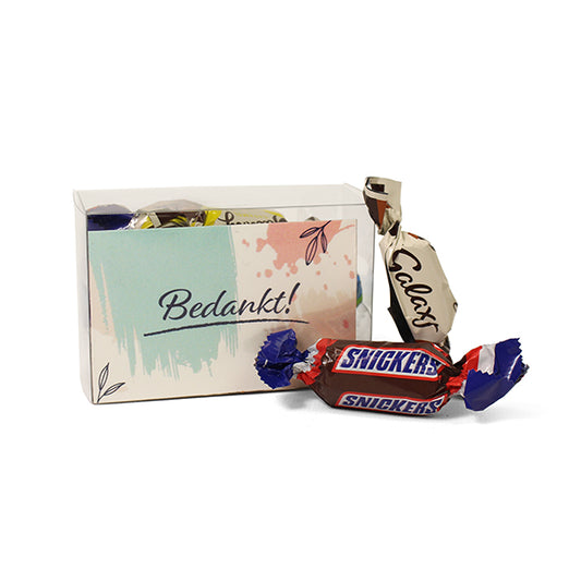 Bedankje met celebrations