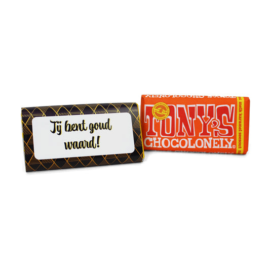 Jij bent goud waard Tony's Chocolonely