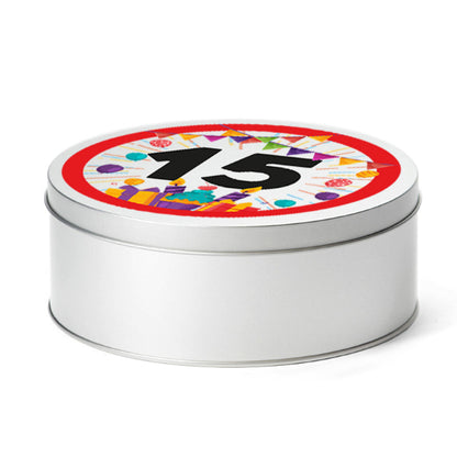 Koekblik 15 jaar