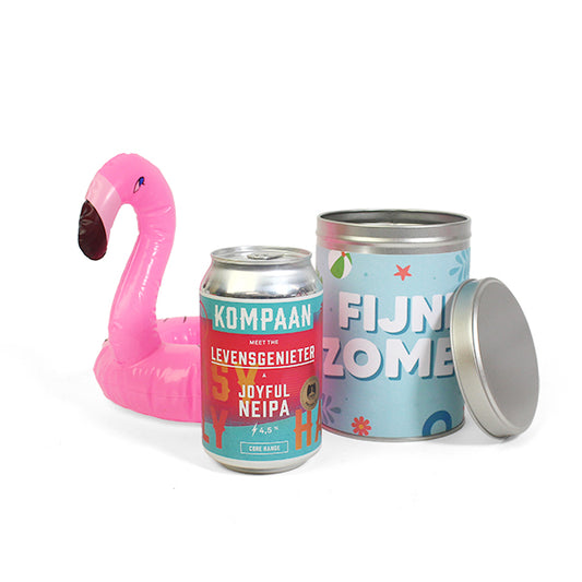 Speciaal bier van Ferry de roze flamingo