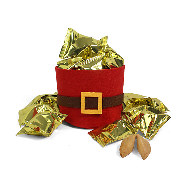 Kerstmand met Fortune Cookies