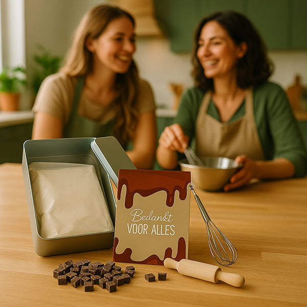 Sfeerfoto maak je eigen brownies