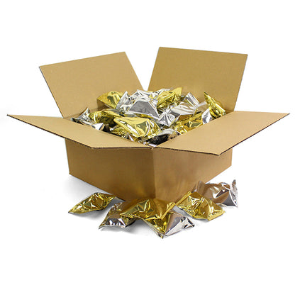 Fortune cookies goud & zilver - 50 stuks